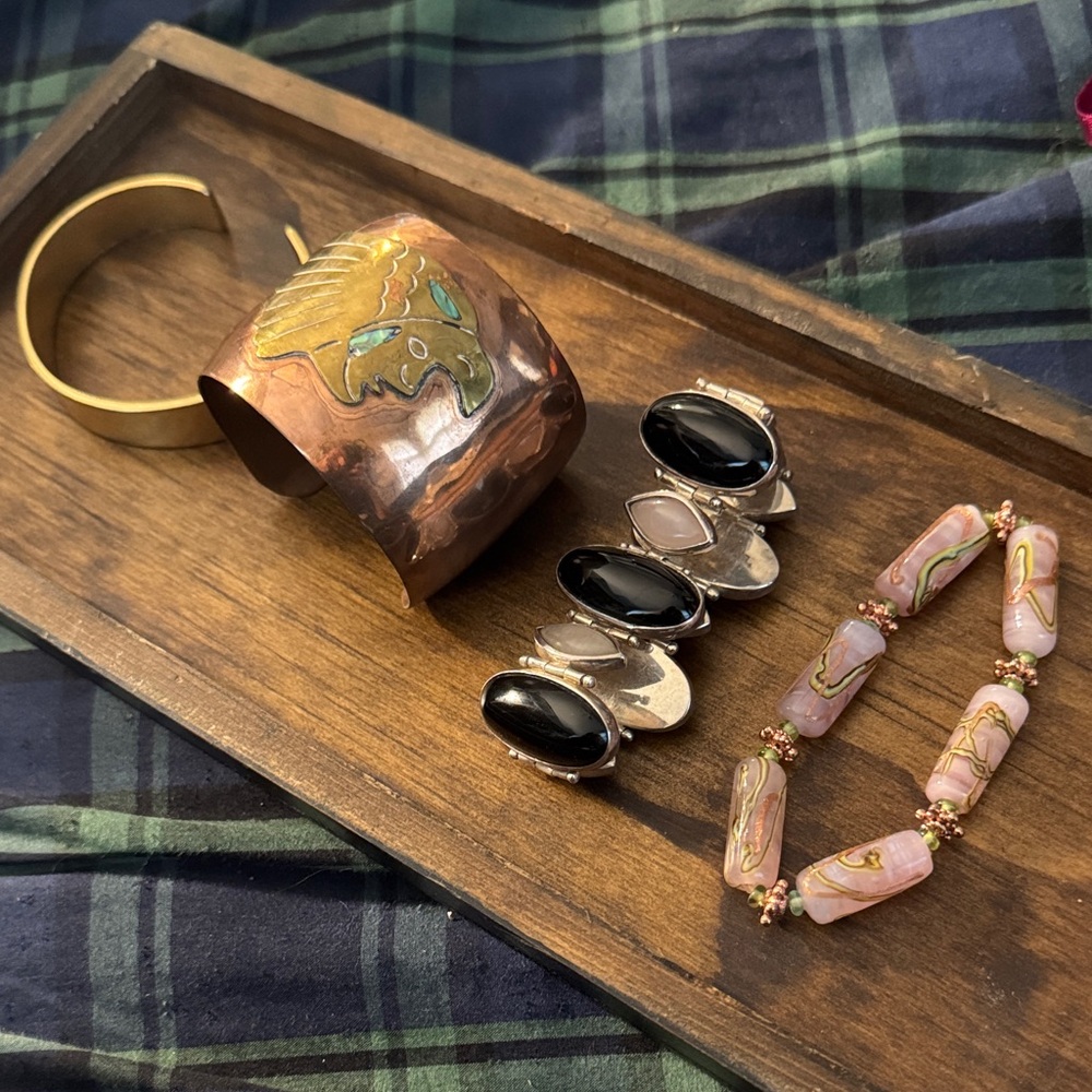 Cuff and Bracelet Set